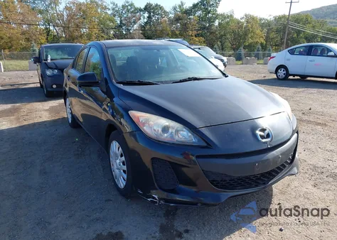 2012 Mazda Mazda3 I Sport из США, поврежденный, VIN JM1BL1UG2C1584364